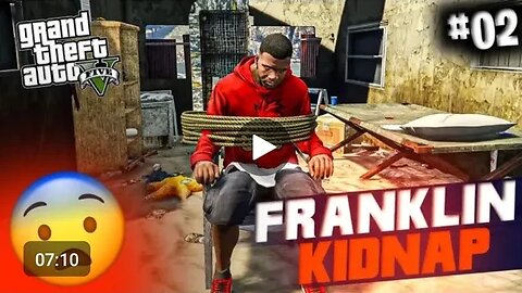 Franklin is Kidnap 😱😱 || GTA V WORLD || #GTAV #gta #franklin #kidnap #mission
