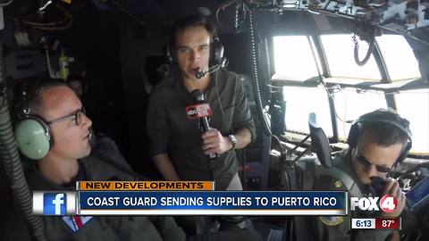 Coast Guard aids in Puerto Rico recovery effort