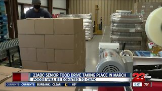 23ABC Senior Food Drive taking place in March, foods will be donated to CAPK