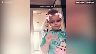 Mãe registra fantasma com filha no Snapchat