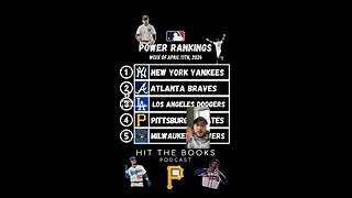 MLB Power Rankings April 11th