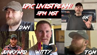 Epic Car Guy Livestream!