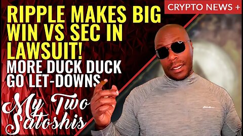 #Ripple Makes Big Win vs SEC In Lawsuit Case! Duck Duck Go Goes Full-State Control...