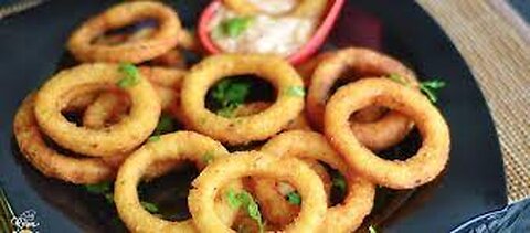 Garlic Potato Rings | Aloo Garlic Ring Chips