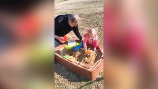 Adorable Toddler Can’t Be Trusted