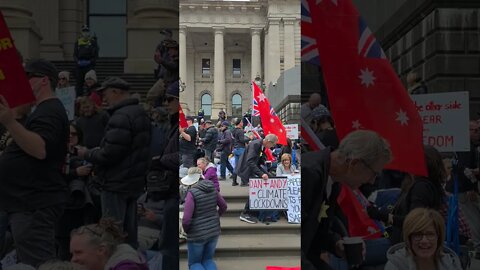 LIVE - Protest Melbourne NOW