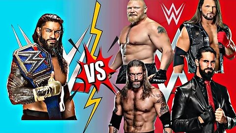 roman reigns vs lesnar, edge, rollins, lashley, gunther, mcintyre, zayn, Ajstyle💪🔥 comparison videos