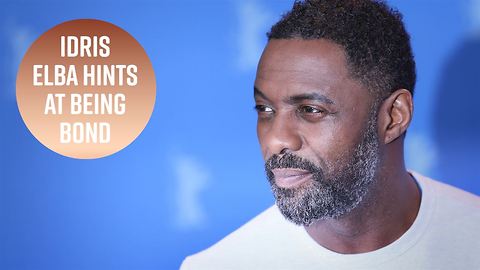 Is Idris Elba hinting at Bond producers to hire him?