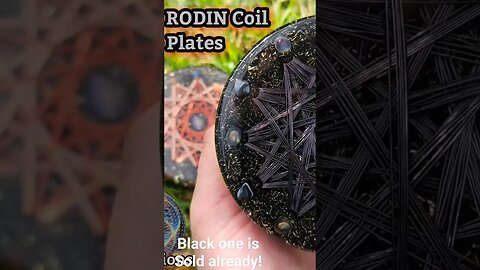 Orgonite Charge Plate- Rodin Coil ⚛️ Etsy SHOP link in the description