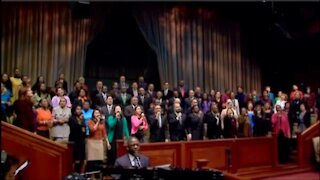 "God Great God" sung by the Times Square Church Choir