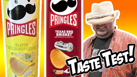Elote and Smoked Brisket Pringles Taste Test