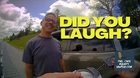 WV’s Most Ignorant Cop? | Pulled Over For Flashing | Arrested For Laughing