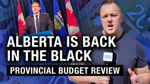 Alberta finance minister announces budget surplus, answers questions on Tamara Lich arrest
