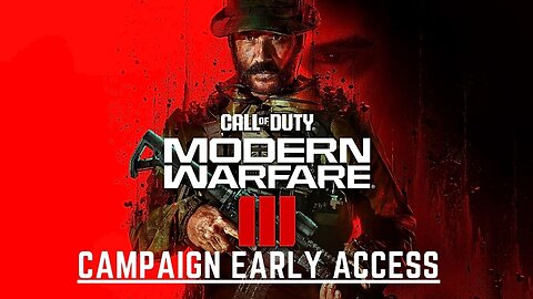 🔴MODERN WARFARE 3 EARLY ACCESS GAMEPLAY | Call of Duty Campaign