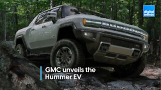 GMC unveils the Hummer EV