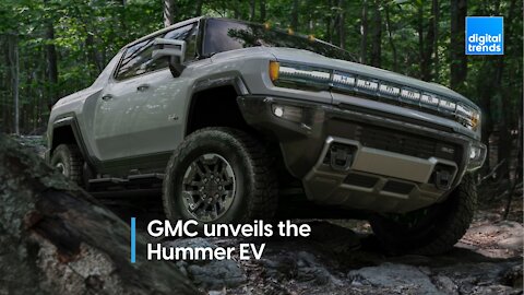 GMC unveils the Hummer EV