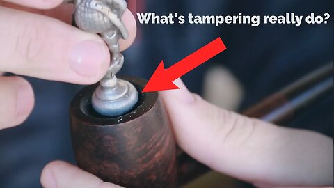 The Purpose Of A Tamper For Tobacco Pipe Smoking