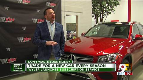 Car dealer will give you a new one each month