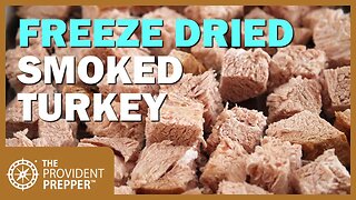 Food Storage: Freeze-Dried Smoked Turkey Breast