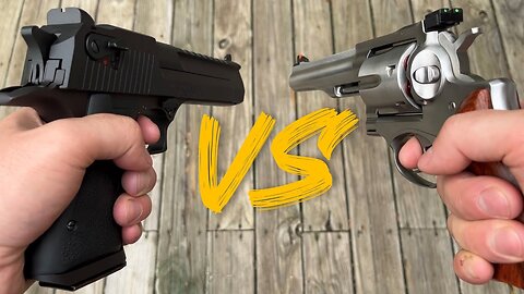 Desert Eagle 50 AE vs 44 Mag: Not Even Close?