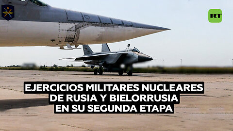 Inicia la fase 2 de las maniobras nucleares entre Rusia y Bielorrusia