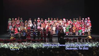 Daniel Axford Elementary 2nd Grade Choir Concert December 7th 2022