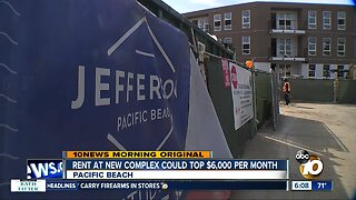 New Pacific Beach apartment complex may come with sticker shock