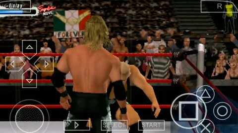 WWE VS RAW - FINLEY VS EDGE -hell in a cell single - Old school vs new school (PPSSPP)