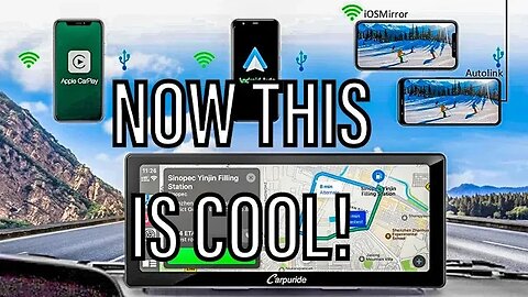 Carpuride SmartDisplay for your Car - CarPlay & Android Auto - Overview| FireAndIceOutdoors.net