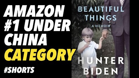 Amazon has new Hunter Biden book #1 under "Chinese Biographies" #SHORTS