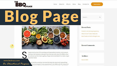 How to Create or Add a Blog Page to WordPress​