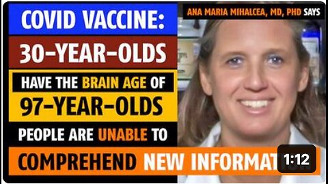 Covid vaccine: 30-year-olds have brain age of 97-year-olds, says Ana Maria Mihalcea, MD, PhD