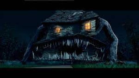 Monster House — Red Eyes Halloween Projection