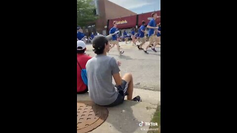 The Moment Spectators Flee As Gunman Fires At Highland Park 4th of July Parade