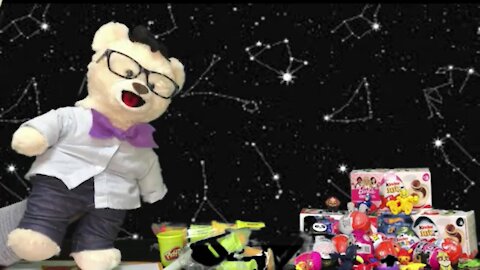 Learn all about Constellations with Chumsky Bear | Play-Doh Toy Opening | Educational Videos 4 Kids