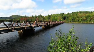 Adirondack Mountains - Bridge Series - Other Side of Long Abandoned Bridge