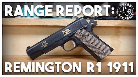 Range Report: Remington R1 1911 - NWTF 2012 Gun of the Year Edition