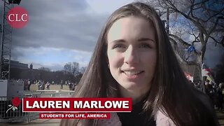 Canadian youth marching for life in US