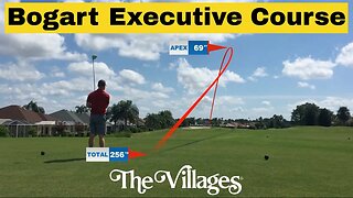 Bogart Executive Golf Course - 9 Hole on Course Vlog with Shot Tracers from The Villages Florida