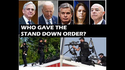 WHO GAVE THE STAND DOWN ORDER. IT CAN ONLY BE ONE OF THESE 5! INSIDE JOB