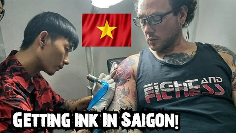 Getting A Tattoo in Ho Chi Minh City Vietnam 🇻🇳