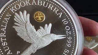 RARE 1995 Kookaburra Set With GOLD Nugget!