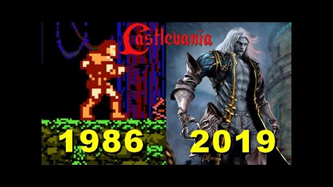 Evolution of Castlevania games
