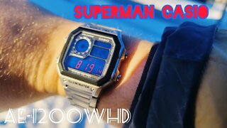 A Casio Superman should wear AE-1200 Part 1