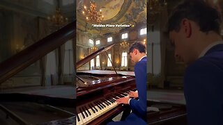 Peaceful piano playing #youtubeshorts #piano