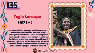 Tegla Loroupe (1973– ) | TOP 150 Women That CHANGED THE WORLD | Short Biography