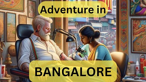 🇮🇳 Going to McDonalds, a Grocery Store & Getting Tattooed in Bangalore 🧭