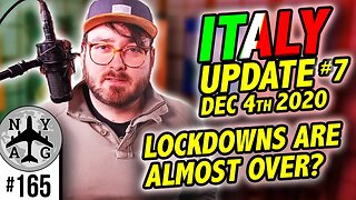 Italy Lockdown Update & Italy Christmas 2020 - What's Happening In Italy #7- December 4th 2020