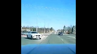 Car Crash In Brampton Ontario