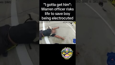 Heroic Officer Saves Child from Electrocution🌟👮‍♂️⚡#police #cops #community #fyp #reels #viral
